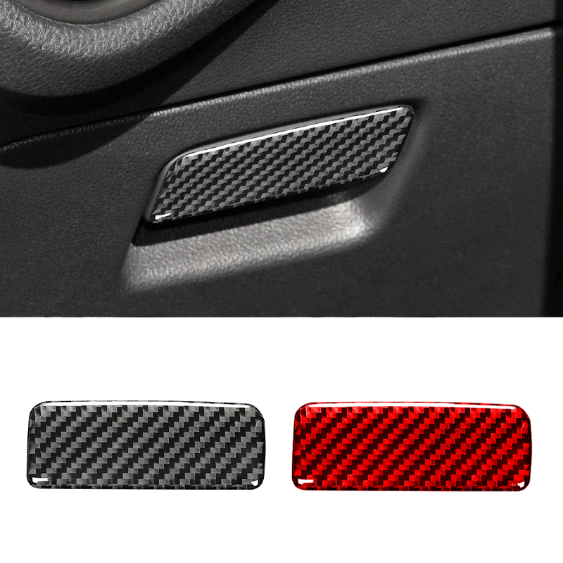 Golf Gloves - กล่องเก็บถุงมือคาร์บอนไฟเบอร์สำหรับ Volkswagen VW Golf 7 GTI