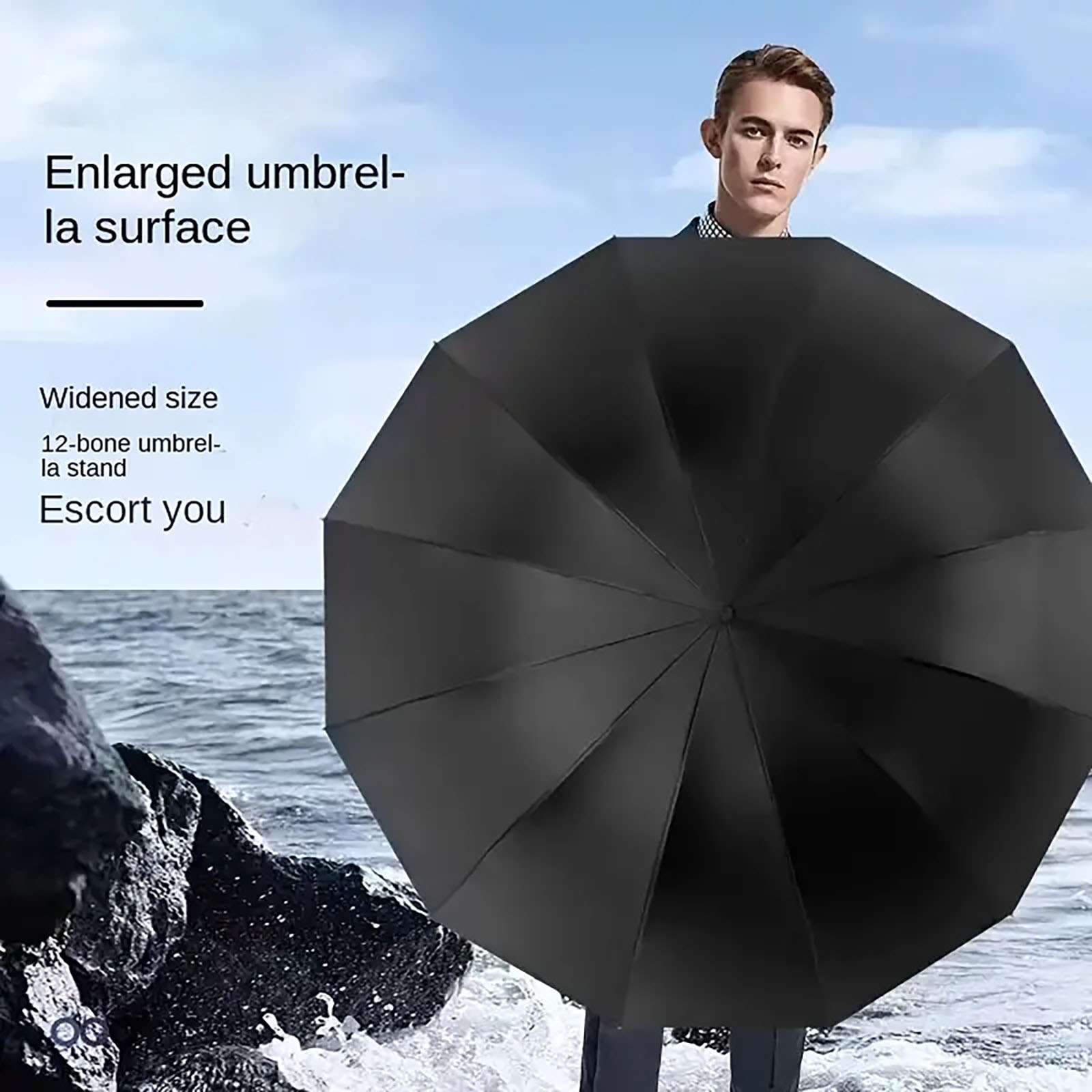 ร่มคุณภาพสูงขนาด 130 ซม./51.18 - Golf Umbrella Large บทวิจารณ์และราคา